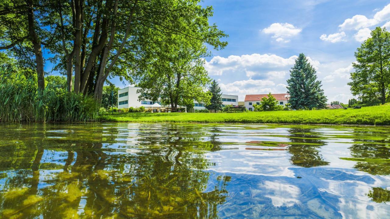 Seepark Hotel Am Wandlitzsee Bagian luar foto